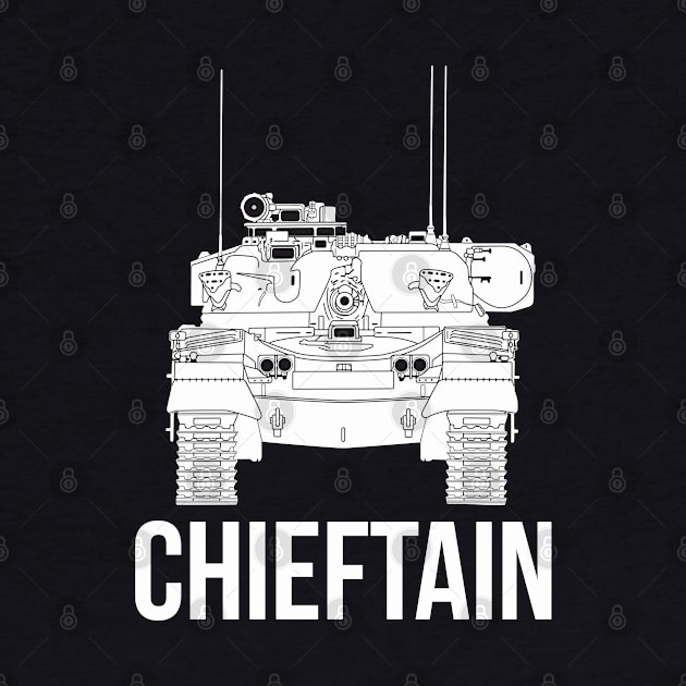 British Chieftain Mk 5 Main Battle Tank by FAawRay